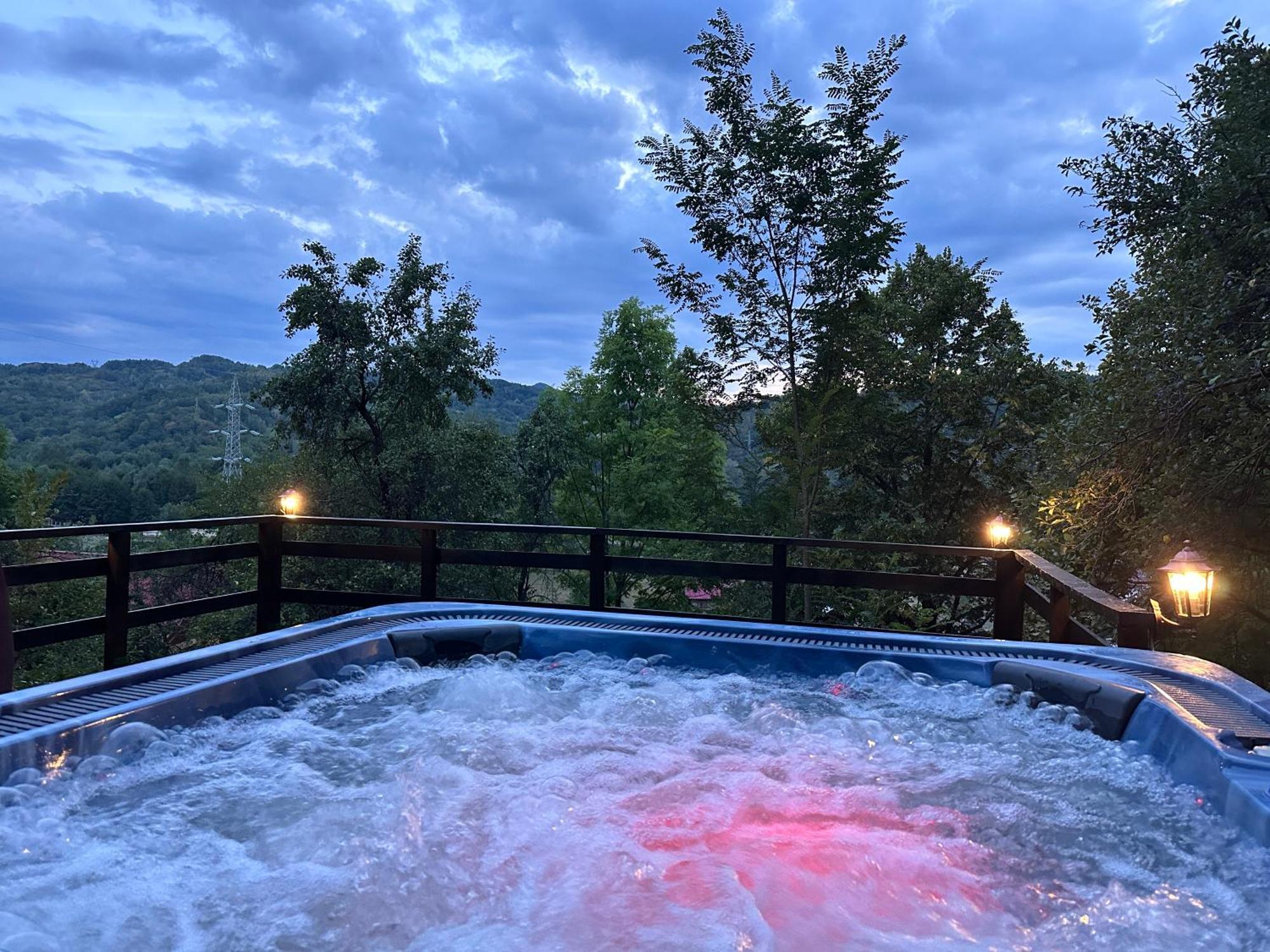 Casa Lupilor Transfagarasan Villa Căpăţîneni-Ungureni Buitenkant foto