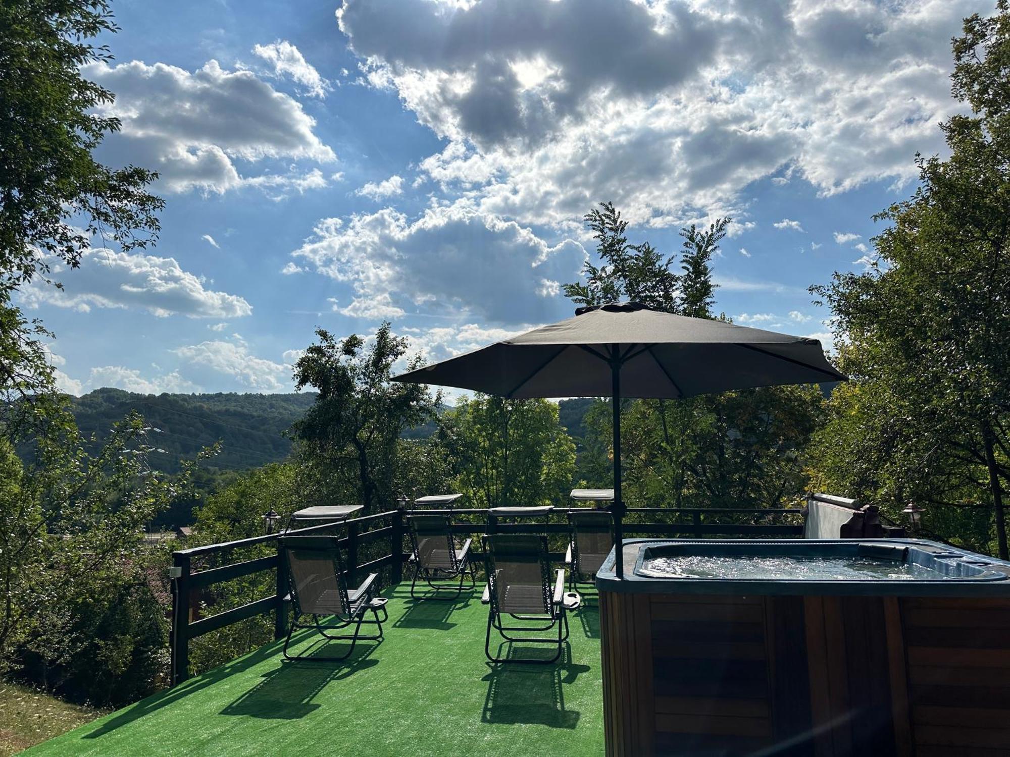 Casa Lupilor Transfagarasan Villa Căpăţîneni-Ungureni Buitenkant foto